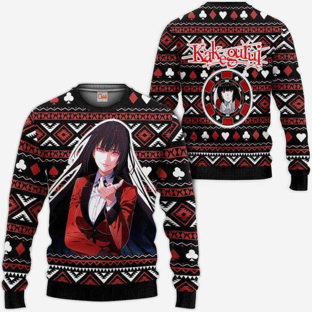 Kakegurui Merch - Yumeko Kirari Kakegurui Jordan Sneakers Anime