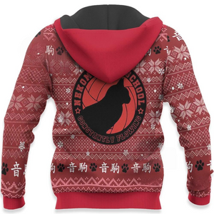 Nekoma High Ugly Christmas Sweater Haikyuu Anime Xmas Shirt