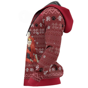 Nekoma High Ugly Christmas Sweater Haikyuu Anime Xmas Shirt