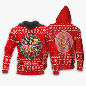 Sailor Moon Ugly Christmas Sweater Anime Xmas Gifts Idea