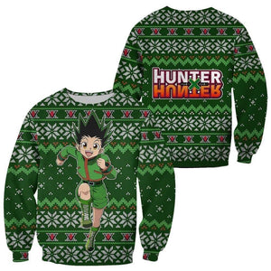 Gon Ugly Christmas Sweater Hunter X Hunter Anime Custom Xmas Clothes