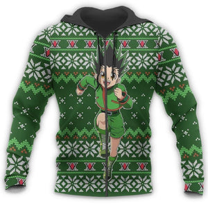 Gon Ugly Christmas Sweater Hunter X Hunter Anime Custom Xmas Clothes