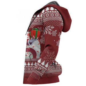 Ken Kaneki Santa Ugly Christmas Sweater Tokyo Ghoul Anime Xmas