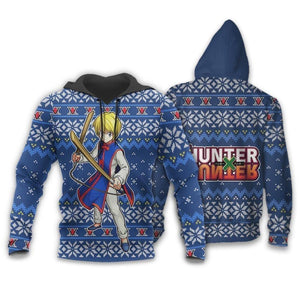 Kurapika Ugly Christmas Sweater Hunter X Hunter Anime Xmas Gift Custom Clothes