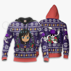 Nico Robin Ugly Christmas Sweater One Piece Anime Xmas