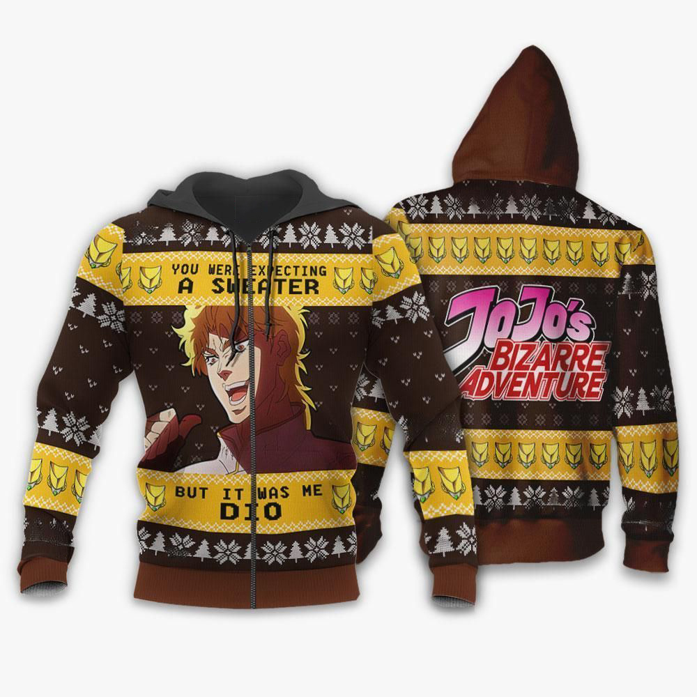 Dio Brando Ugly Christmas Sweater JoJo's Bizarre Adventure Xmas