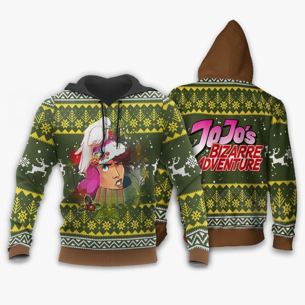 Joseph Joestar Ugly Christmas Sweater JoJo's Anime Shirt