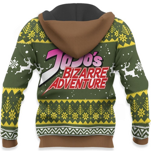 Joseph Joestar Ugly Christmas Sweater JoJo's Anime Shirt