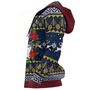 Jotaro Kujo Ugly Christmas Sweater JoJo's Anime Xmas Hoodie