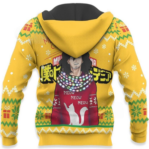 Shota Aizawa and All Might Ugly Christmas Sweater MHA Xmas Gift