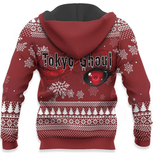 Ken Kaneki Ugly Christmas Sweater Tokyo Ghoul Anime Gift Idea