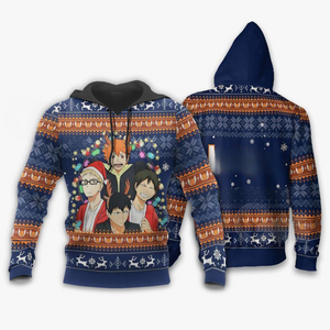 Haikyuu Ugly Christmas Sweater Haikyuu Anime Xmas Gift