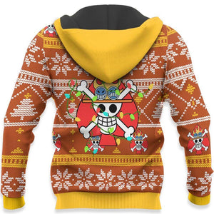 Portgas Ace Ugly Christmas Sweater Custom One Piece Anime Xmas Gifts