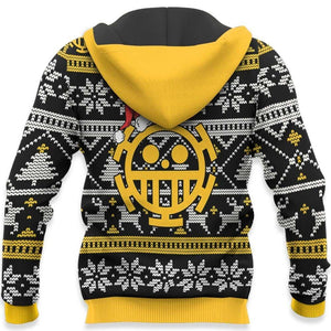 Trafalgar Law Ugly Christmas Sweater Custom One Piece Anime Xmas Gifts