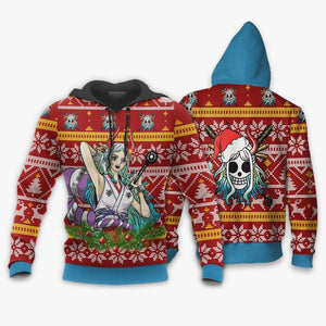 Yamato Ugly Christmas Sweater Custom One Piece Anime Xmas Gifts