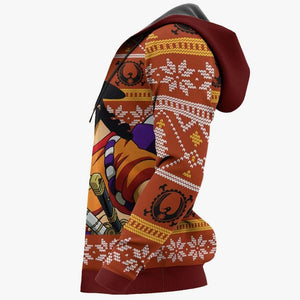 Kozuki Oden Ugly Christmas Sweater Custom One Piece Anime Xmas Gifts