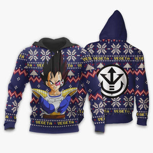 Prince Vegeta Christmas Sweater Custom Anime Dragon Ball Xmas Gifts