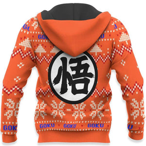 Goku Super Saiyan Christmas Sweater Custom Anime Dragon Ball Xmas Gifts