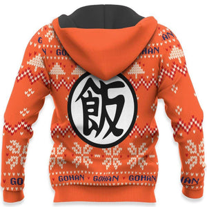 Gohan Christmas Sweater Custom Anime Dragon Ball Xmas Gifts