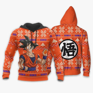 Goku Ugly Christmas Sweater Custom Anime Dragon Ball Xmas Gifts