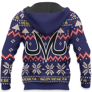 Majin Vegeta Christmas Sweater Custom Anime Dragon Ball Xmas Gifts