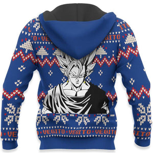 Vegito Ugly Christmas Sweater Custom Anime Dragon Ball Xmas Gifts