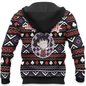 Midari Ikishima Ugly Christmas Sweater Custom Anime Kakegurui Xmas Gifts