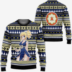 Kohaku Ugly Christmas Sweater Custom Anime Dr Stone Xmas Gifts