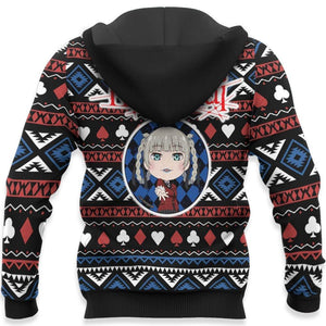 Kirari Momobami Ugly Christmas Sweater Custom Anime Kakegurui Xmas Gifts