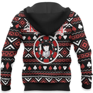 Yumeko Ugly Christmas Sweater Custom Anime Kakegurui Xmas Gifts