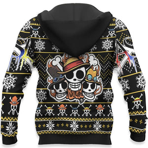 ASL Pirates Ugly Christmas Sweater Custom Anime One Piece Xmas Gifts