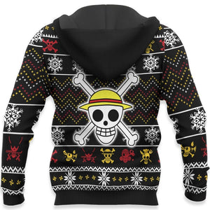 Heart Pirates Ugly Christmas Sweater Custom Anime One Piece Xmas Gifts