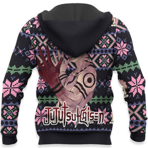 Ryomen Sukuna Ugly Christmas Sweater Custom Anime Jujutsu Kaisen Xmas Gifts