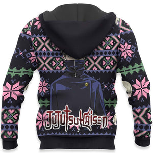 Toge Inumaki Ugly Christmas Sweater Custom Anime Jujutsu Kaisen Xmas Gifts