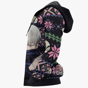 Toge Inumaki Ugly Christmas Sweater Custom Anime Jujutsu Kaisen Xmas Gifts