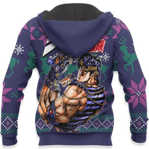 Jonathan Joestar Ugly Christmas Sweater Custom Anime Jojo's Bizzare Adventure Xmas Gifts