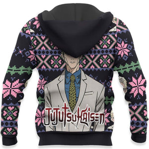 Kento Nanami Ugly Christmas Sweater Custom Anime Jujutsu Kaisen Xmas Gifts