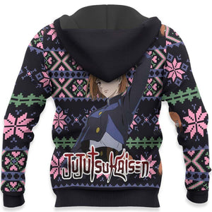 Nobara Kugisaki Ugly Christmas Sweater Custom Anime Jujutsu Kaisen Xmas Gifts