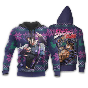 Jonathan Joestar Ugly Christmas Sweater Custom Anime Jojo's Bizzare Adventure Xmas Gifts