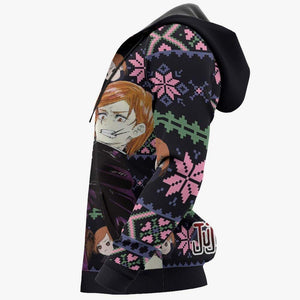 Nobara Kugisaki Ugly Christmas Sweater Custom Anime Jujutsu Kaisen Xmas Gifts