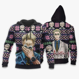 Kento Nanami Ugly Christmas Sweater Custom Anime Jujutsu Kaisen Xmas Gifts