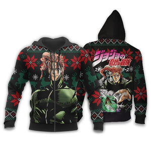 Noriaki Kakyoin Ugly Christmas Sweater Custom Anime Jojo's Bizzare Adventure Xmas Gifts