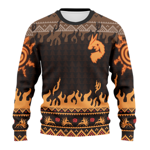 Kurama Mark Unisex Wool Sweater