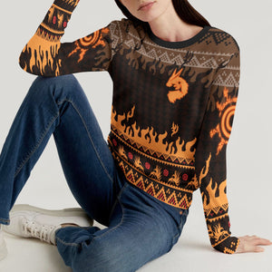 Kurama Mark Unisex Wool Sweater