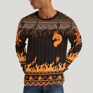 Kurama Mark Unisex Wool Sweater