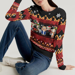 Chibi Revengers Xmas Unisex Wool Sweater