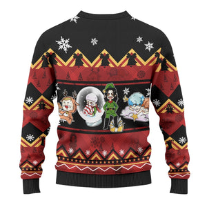 Chibi Revengers Xmas Unisex Wool Sweater