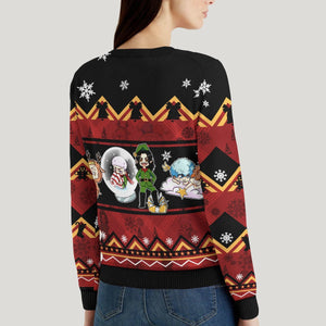 Chibi Revengers Xmas Unisex Wool Sweater