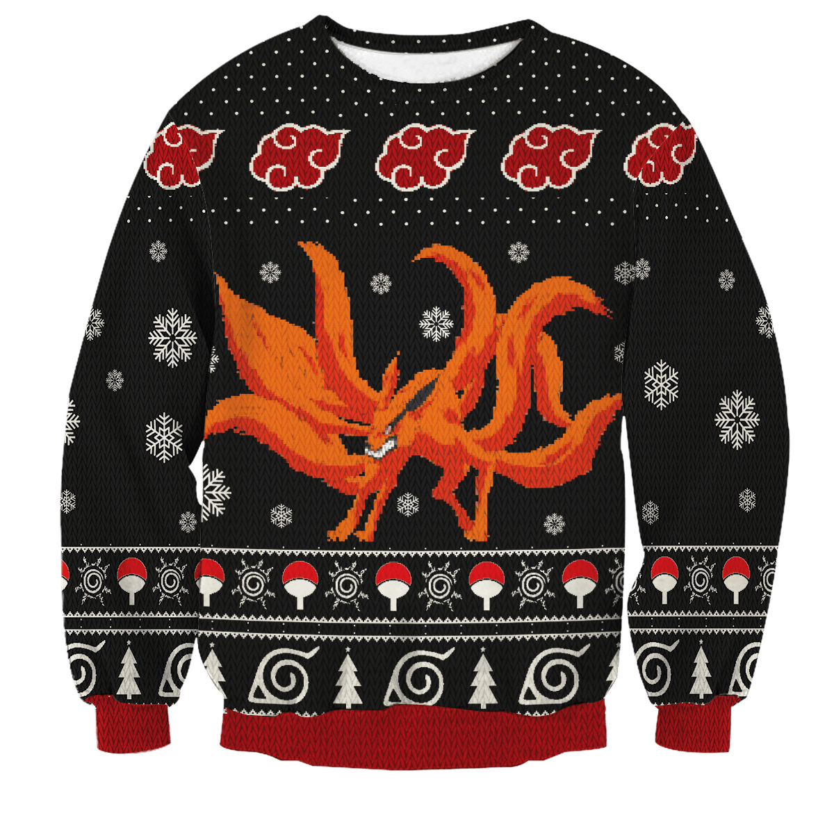 [Christmas Specials] Nine Tailed Christmas Unisex Wool Sweater