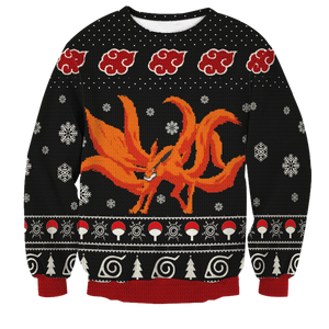 [Christmas Specials] Nine Tailed Christmas Unisex Wool Sweater